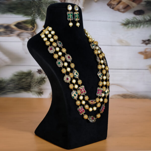 Multi Layered Western Necklace Mala - Image 2