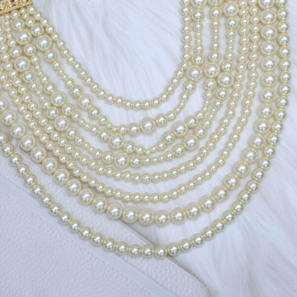 Pearl Choker Necklace for Women - Image 3