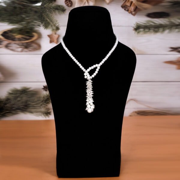 Pearl Trending Tie Necklace For Women - Image 2