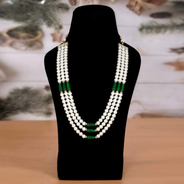 Stunning Pearl Necklace Moti Mala For Women