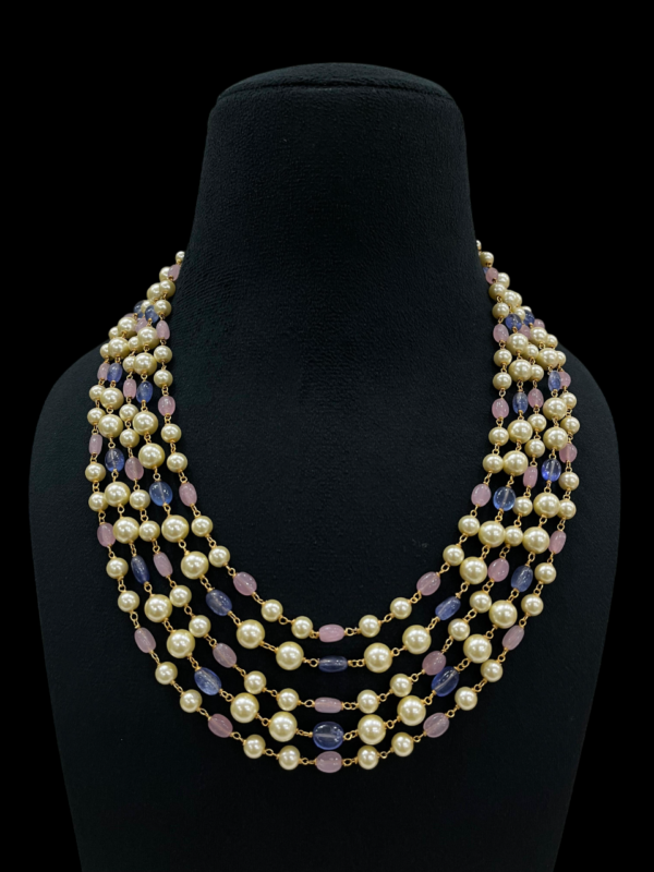Premium Multi Layered Necklace for party - Image 3