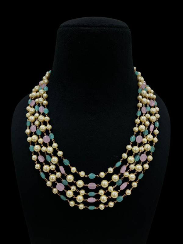 Premium Multi Layered Necklace for party - Image 4
