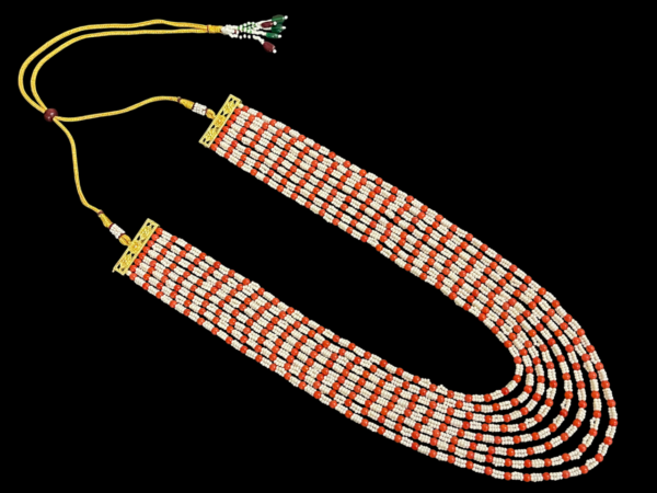 Premium Necklace For Women Multi Layered Pearl Groom Jewellery Mala - Image 2