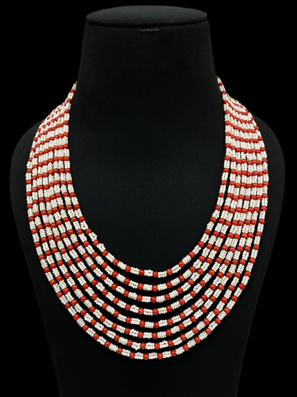 Premium Necklace For Women Multi Layered Pearl Groom Jewellery Mala