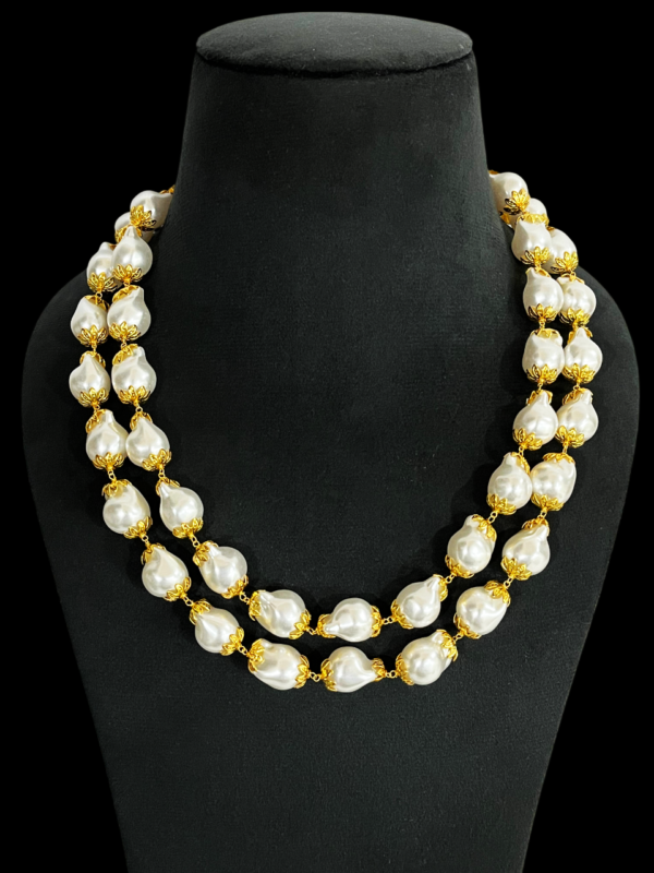 Premium Baroque Pearl Bollywood Style Wedding Jewellery Gift For Her Women's Jewelry