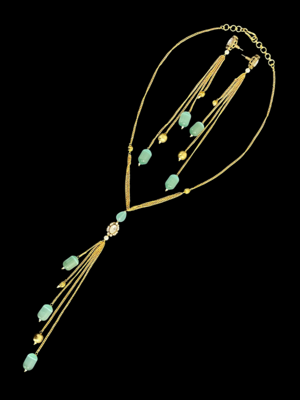 Minimalist Premium Necklace For Women  Imitation Jewellery Chain Jewellery Set With Stud Earring - Image 2
