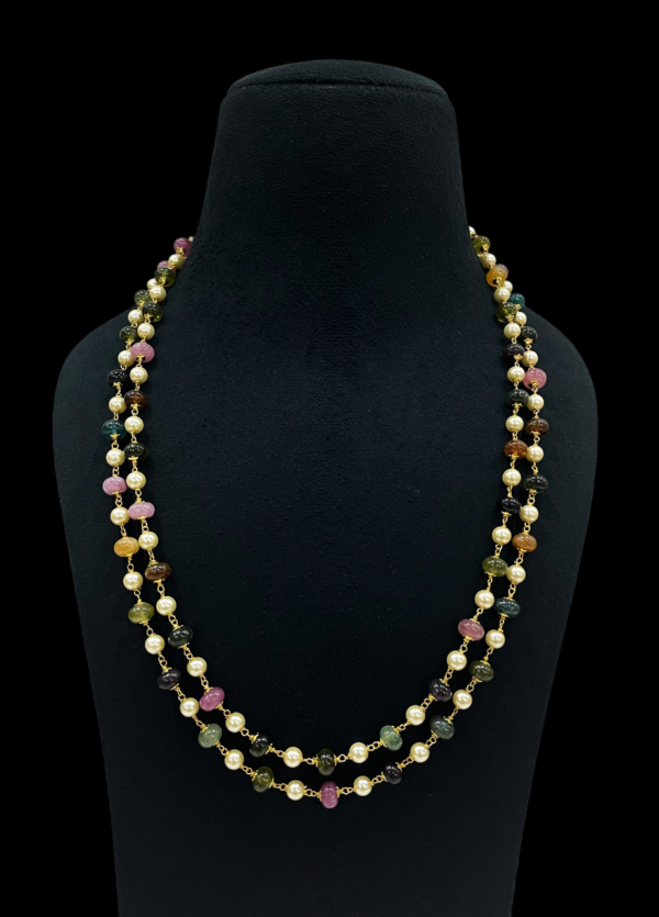 Premium Multi color layered Mala Gift For Stylish Women
