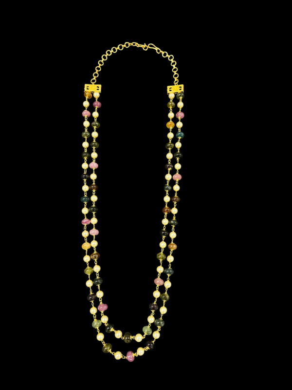 Premium Multi color layered Mala Gift For Stylish Women - Image 2