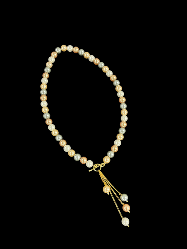 Premium Multi Pearl Necklace For Stylish Women - Image 2