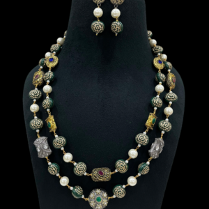 Premium Double layered Necklace for stylish Women gift for her wedding anniversery