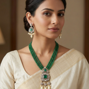 Premium american diamond (cz) pendant necklace for stylish women