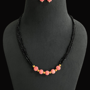Necklace For Women Multi Layered Mangal Sutra Jewellery Set