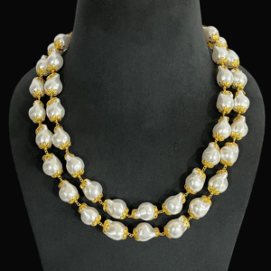 Premium Necklace For Women Baroque Pearl Bollywood Style